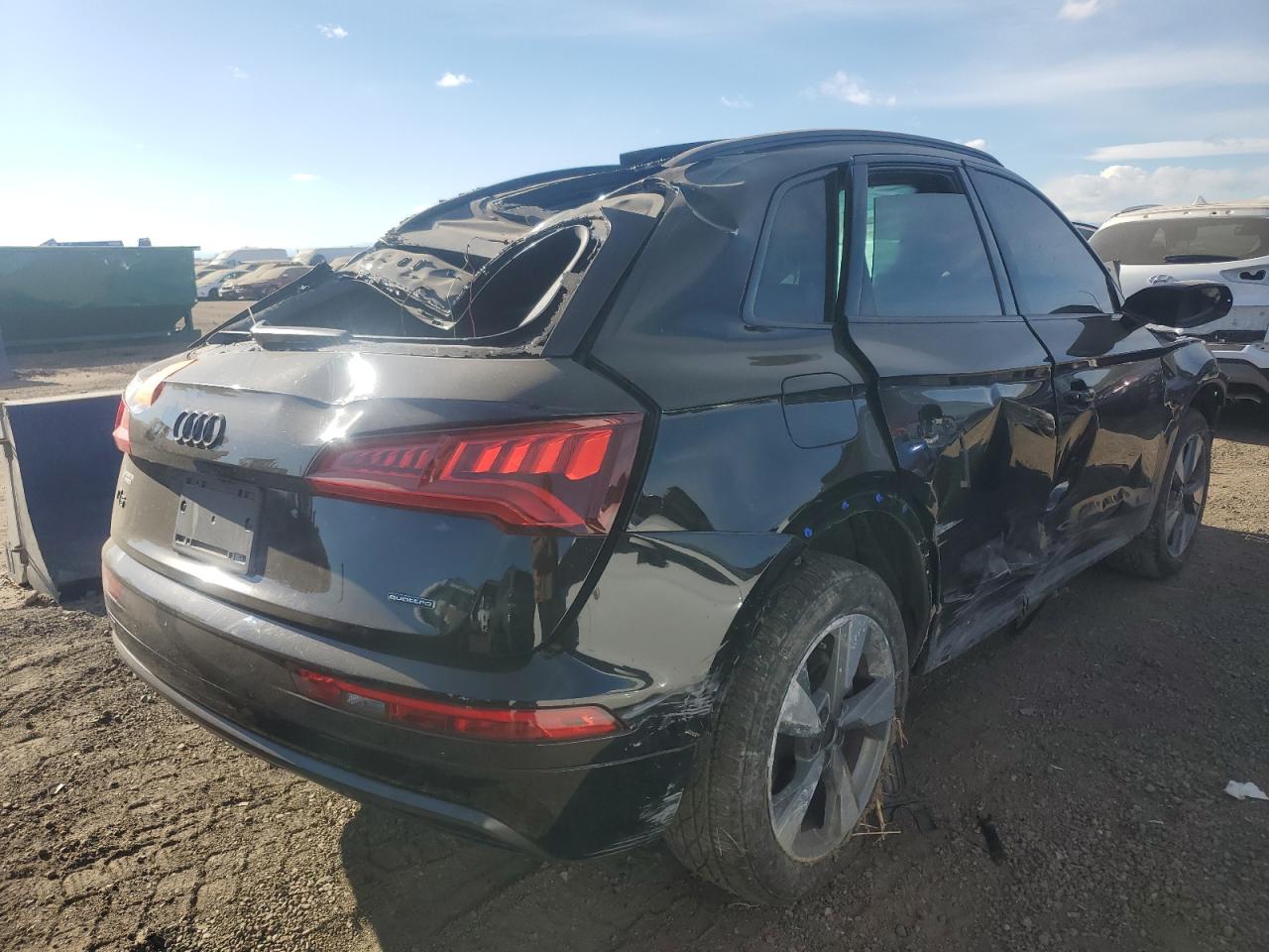 2020 Audi Q5 VIN WA1ANAFY6L2115987 Copart auction photo, all over damage thumbnail 3