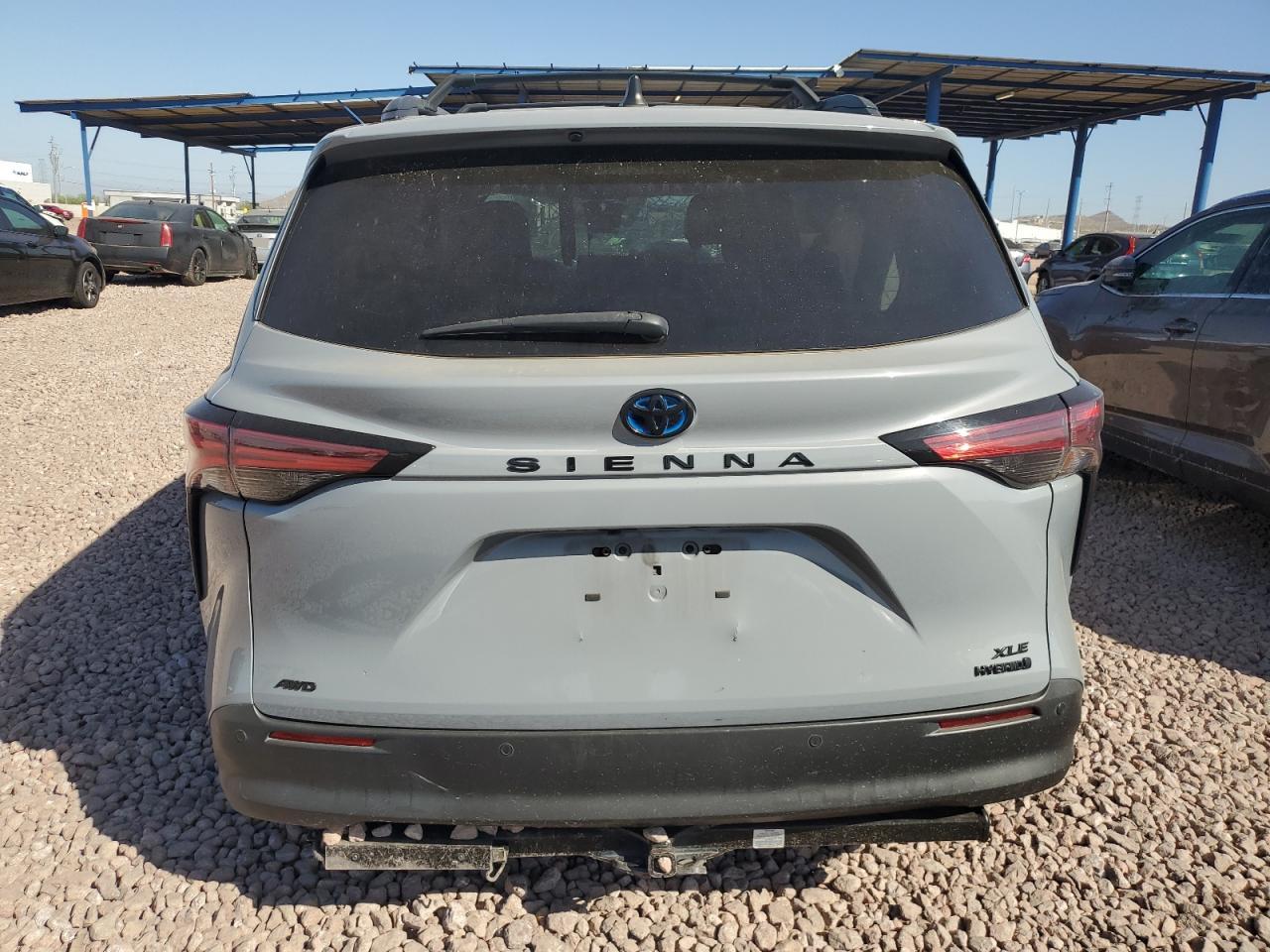 2022 Toyota Sienna VIN 5TDASKFC4NS043580 Copart auction photo, all over damage thumbnail 6