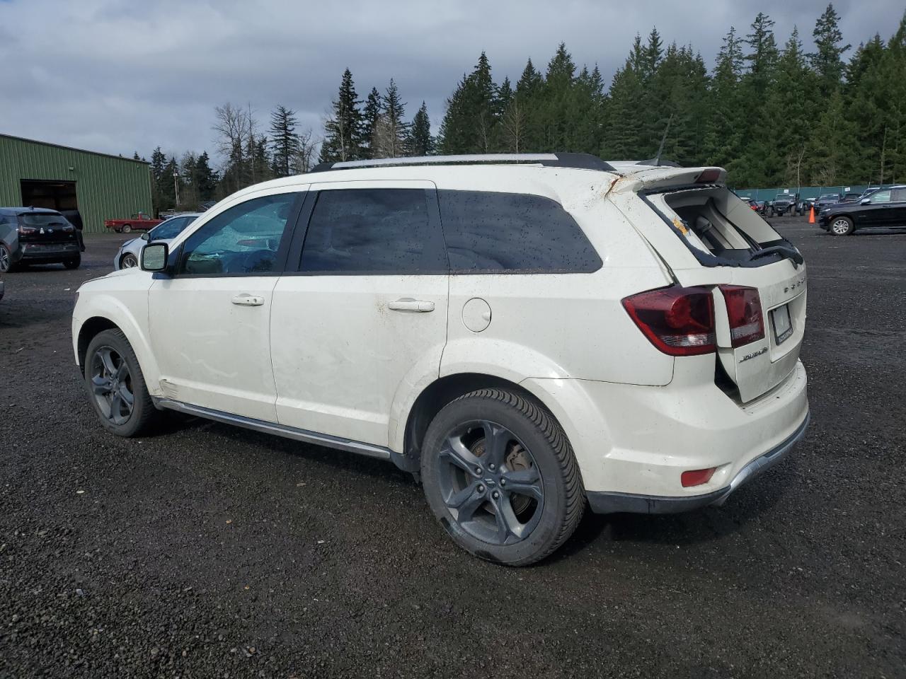 2019 Dodge Journey VIN 3C4PDCGG9KT731491 Copart auction photo, rear end damage thumbnail 2