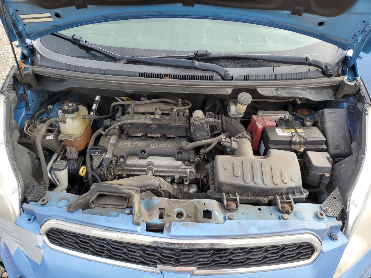2014 Chevrolet Spark VIN KL8CA6S93EC585485 Copart auction photo, front end damage thumbnail 12