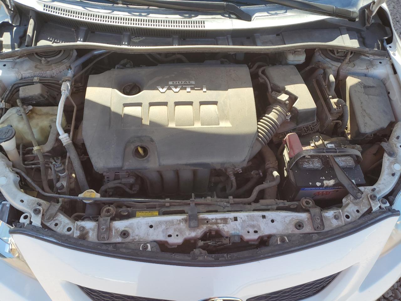 2010 Toyota Corolla VIN 1NXBU4EE8AZ345923 Copart auction photo, front end damage thumbnail 12