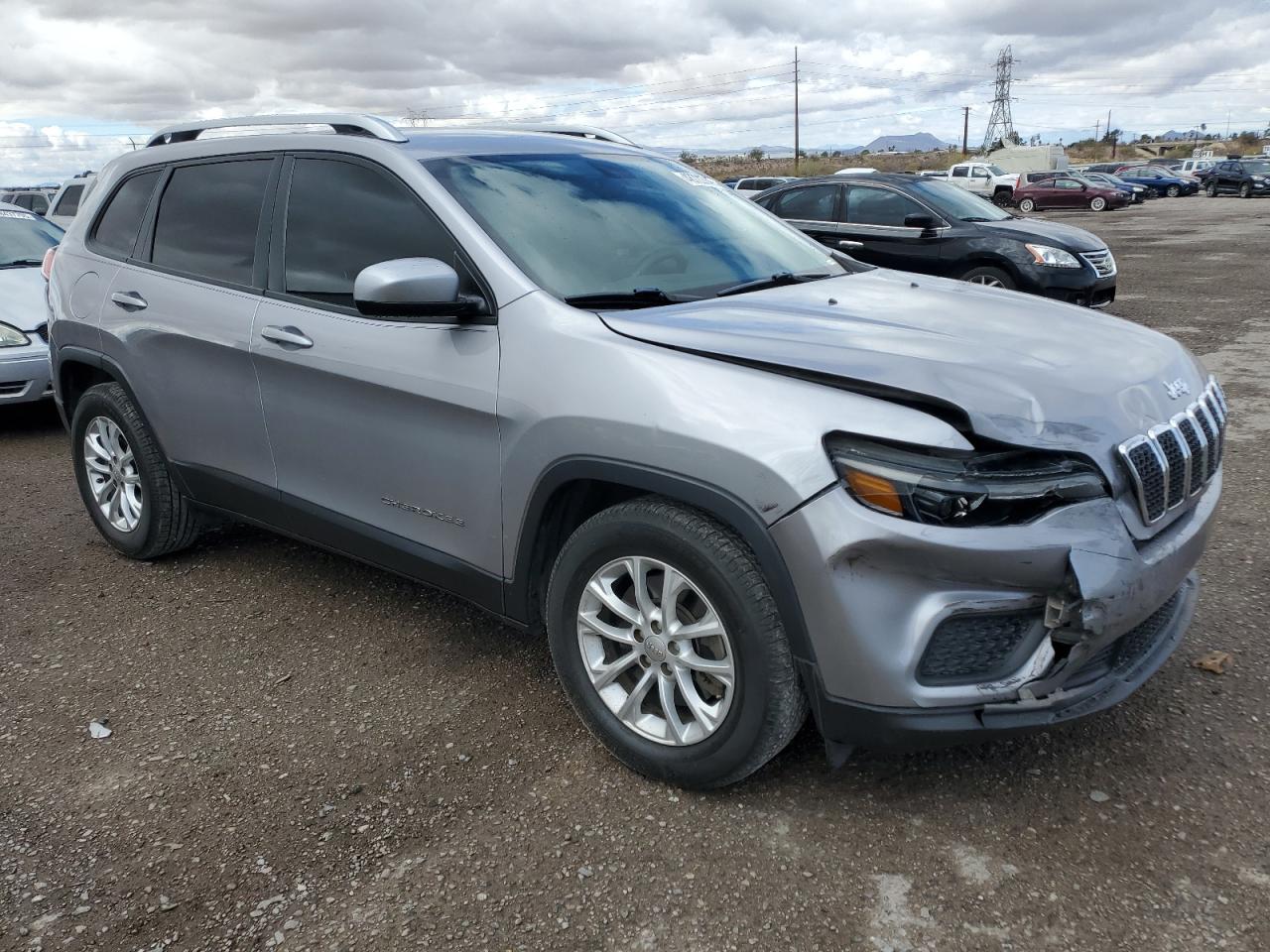 2020 Jeep Grand Cherokee VIN 1C4PJLCBXLD565380 Copart auction photo, front end damage thumbnail 4