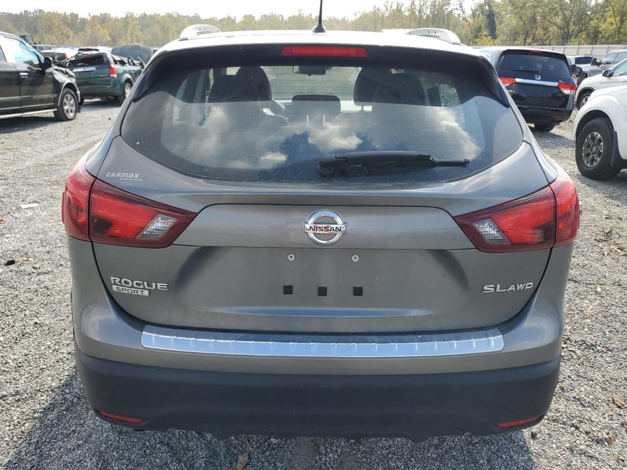 2018 Nissan Rogue VIN JN1BJ1CR9JW291203 Copart auction photo, side / front end damage thumbnail 6