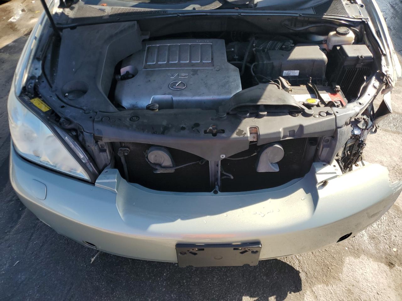 2009 Lexus RX VIN 2T2HK31U99C134231 Copart auction photo, front end / side damage thumbnail 12