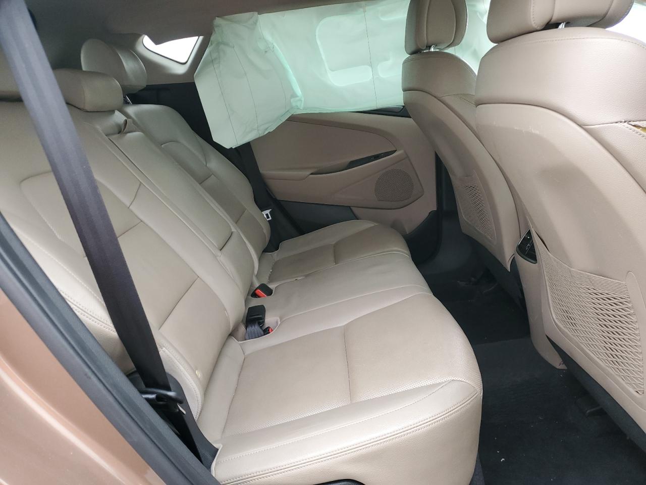 2016 Hyundai Tucson VIN KM8J33A28GU201480 Copart auction photo, side damage thumbnail 10