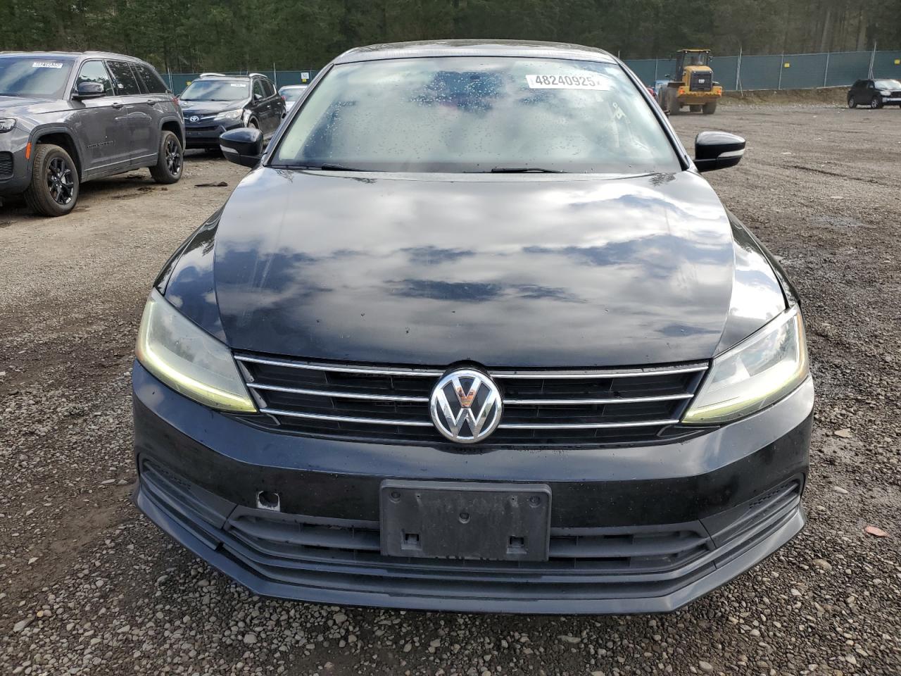 2017 Volkswagen Jetta VIN 3VWDB7AJ4HM302201 Copart auction photo, front end / undercarriage damage thumbnail 5