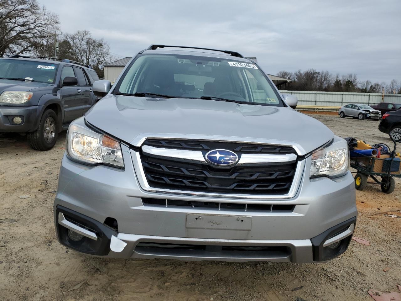 2018 Subaru Forester VIN JF2SJAGC0JH584707 Copart auction photo, rear end / front end damage thumbnail 5