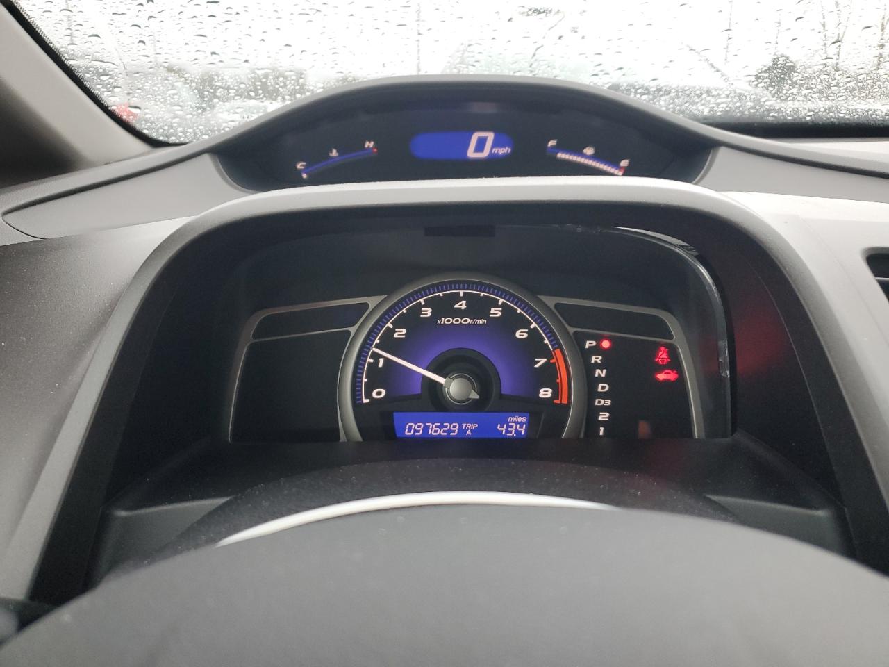 2009 Honda Civic VIN 2HGFA16559H348919 Copart auction photo, rear end damage thumbnail 9