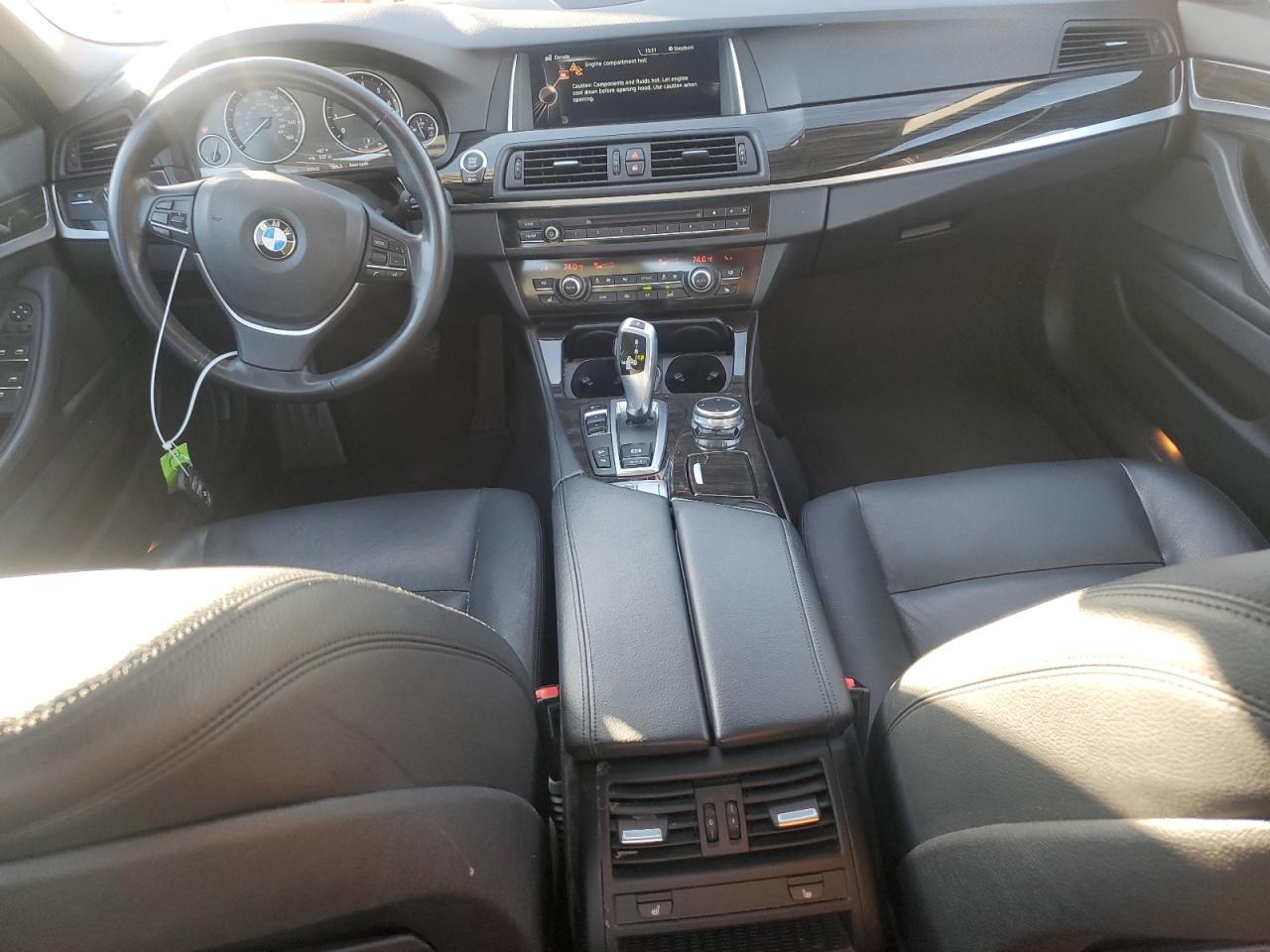 2015 BMW 5er VIN WBA5A7C58FD626851 Copart auction photo, side / undercarriage damage thumbnail 8