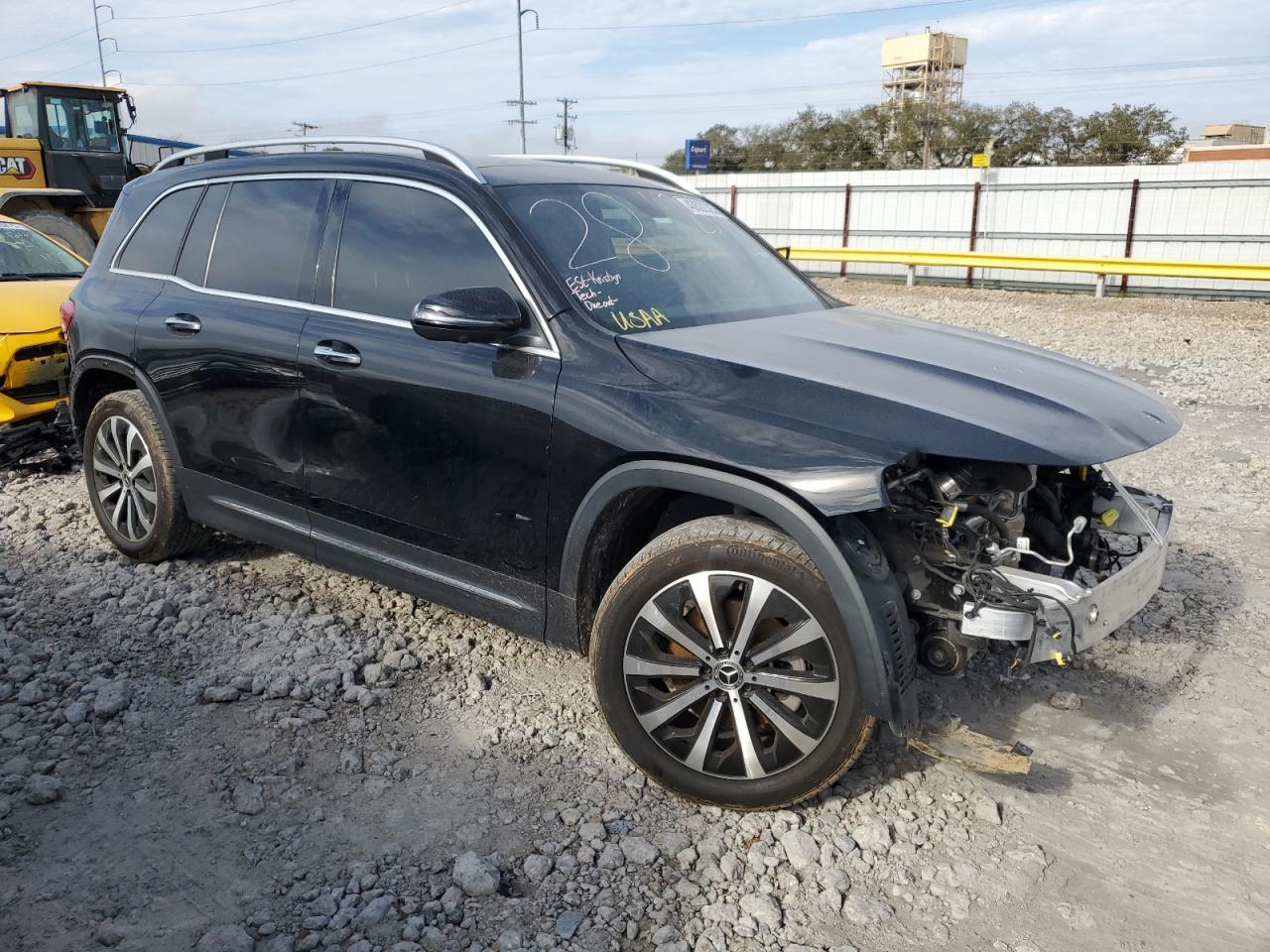 2023 Mercedes-Benz GLB VIN W1N4M4GB1PW281214 Copart auction photo, all over damage thumbnail 4