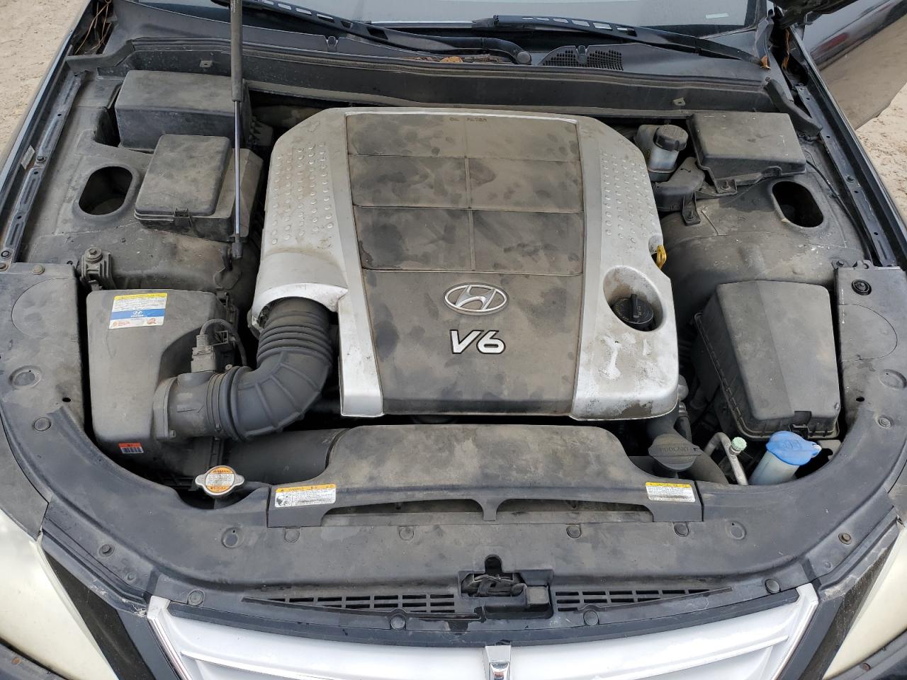 2011 Hyundai Genesis VIN KMHGC4DEXBU121483 Copart auction photo, side damage thumbnail 12