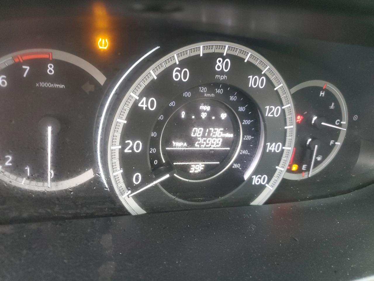 2015 Honda Accord VIN 1HGCR2F3XFA259406 Copart auction photo, front end / side damage thumbnail 9