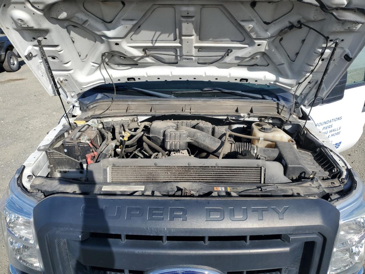 2015 Ford F350 VIN 1FDRF3G62FEC65608 Copart auction photo, front end / undercarriage damage thumbnail 12