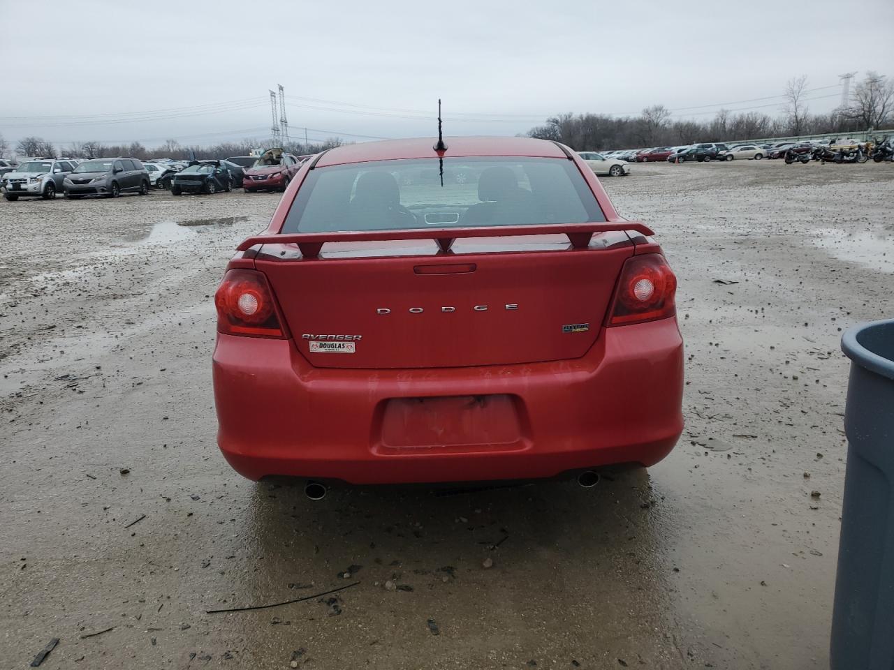 2011 Dodge Avenger VIN 1B3BD4FG5BN540136 Copart auction photo, all over damage thumbnail 6