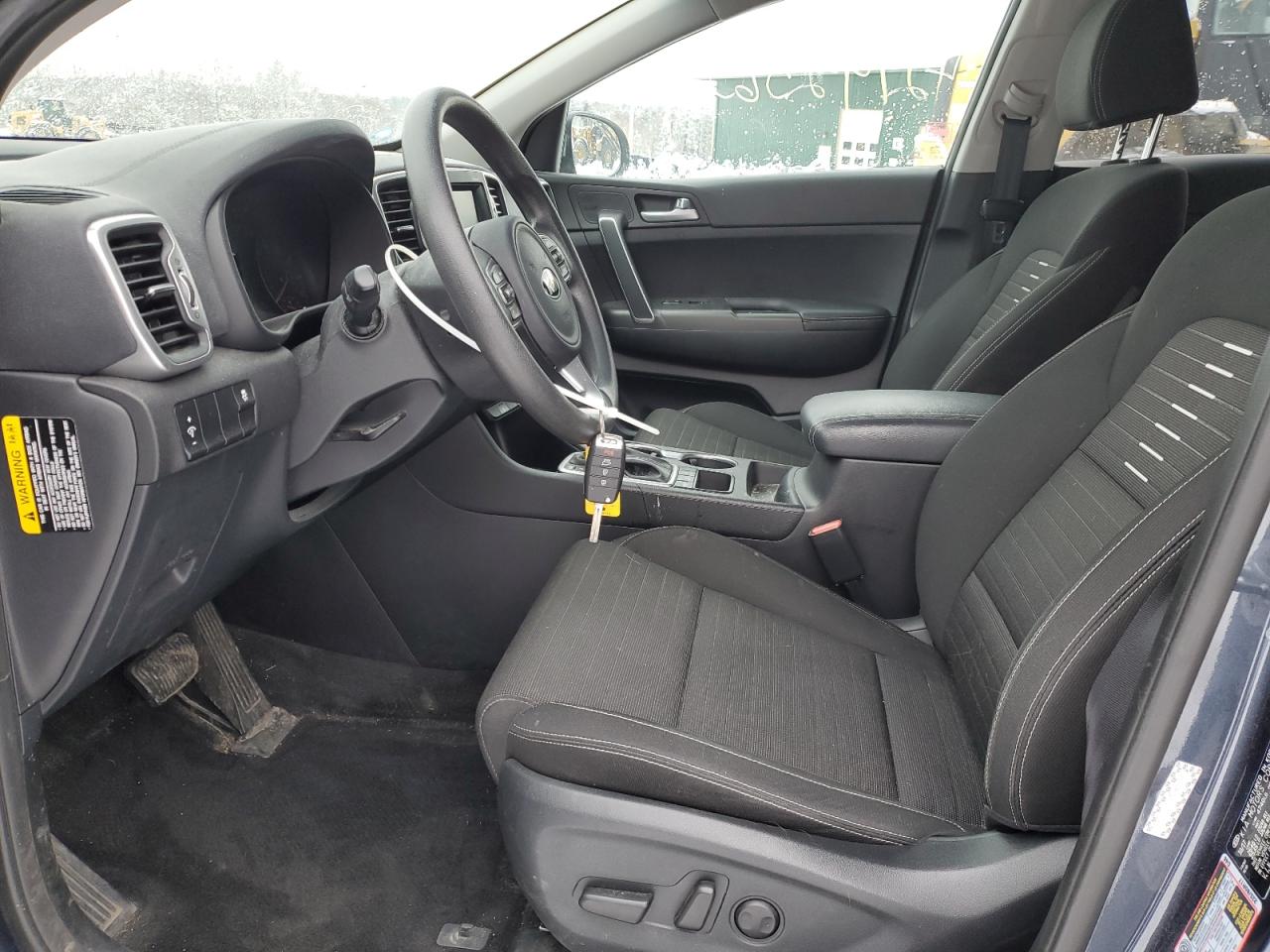 2018 KIA Sportage VIN KNDPMCAC7J7410638 Copart auction photo, front end / minor dent/scratches damage thumbnail 7