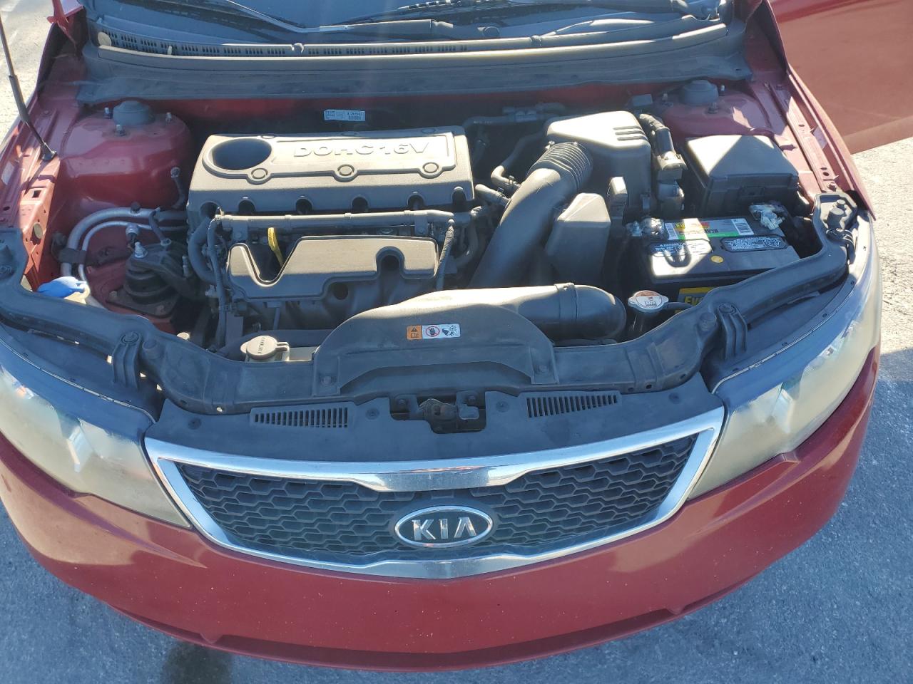 2013 KIA Forte VIN KNAFU4A25D5711883 Copart auction photo, rear end damage thumbnail 13