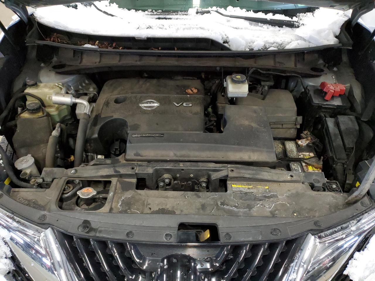 2018 Nissan Murano VIN 5N1AZ2MH8JN121574 Copart auction photo, vandalism / minor dent/scratches damage thumbnail 12