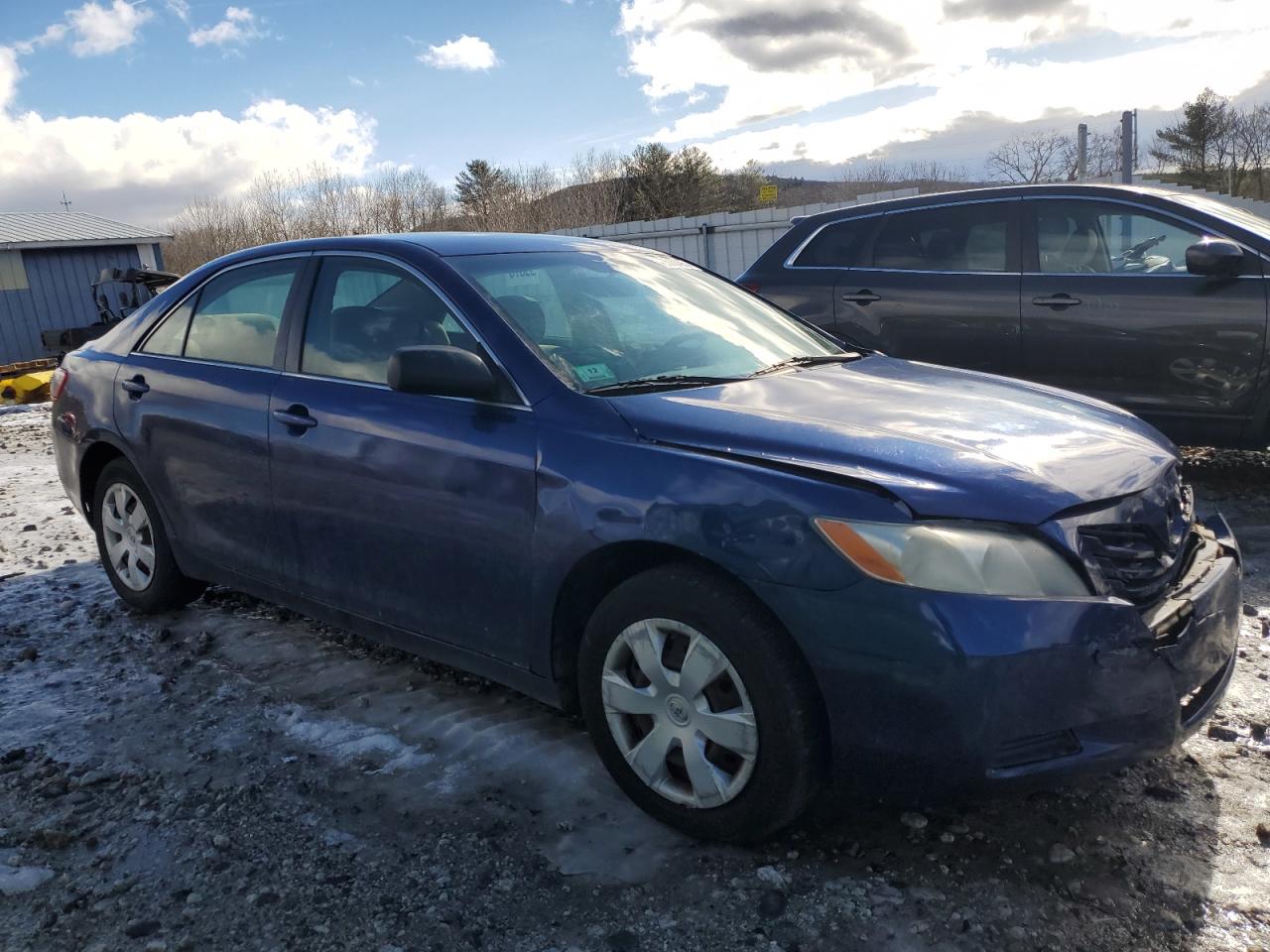 2007 Toyota Camry VIN 4T1BE46KX7U154823 Copart auction photo, front end / side damage thumbnail 4
