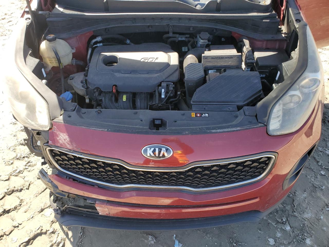 2017 KIA Sportage VIN KNDPM3AC8H7038799 Copart auction photo, front end / minor dent/scratches damage thumbnail 12