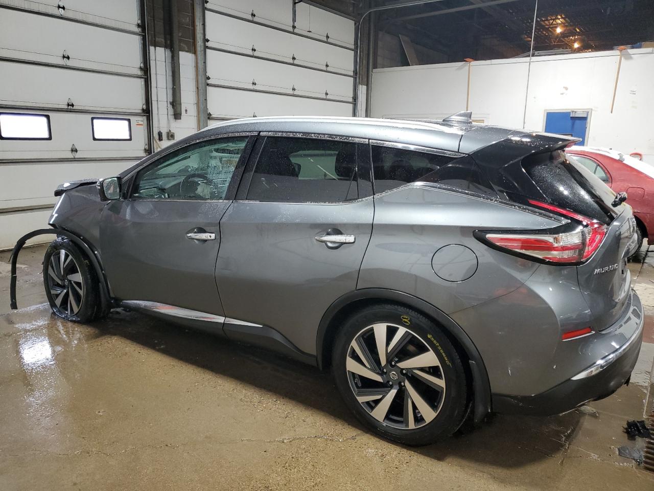 2018 Nissan Murano VIN 5N1AZ2MH3JN167359 Copart auction photo, front end / side damage thumbnail 2