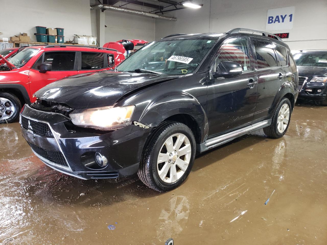 2010 Mitsubishi Outlander VIN JA4JT3AW8AZ007916