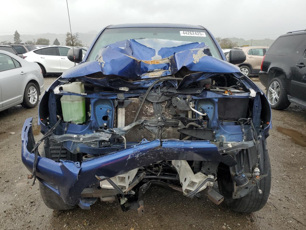 2014 Toyota Tacoma VIN 3TMLU4EN9EM141263 Copart auction photo, front end damage thumbnail 5