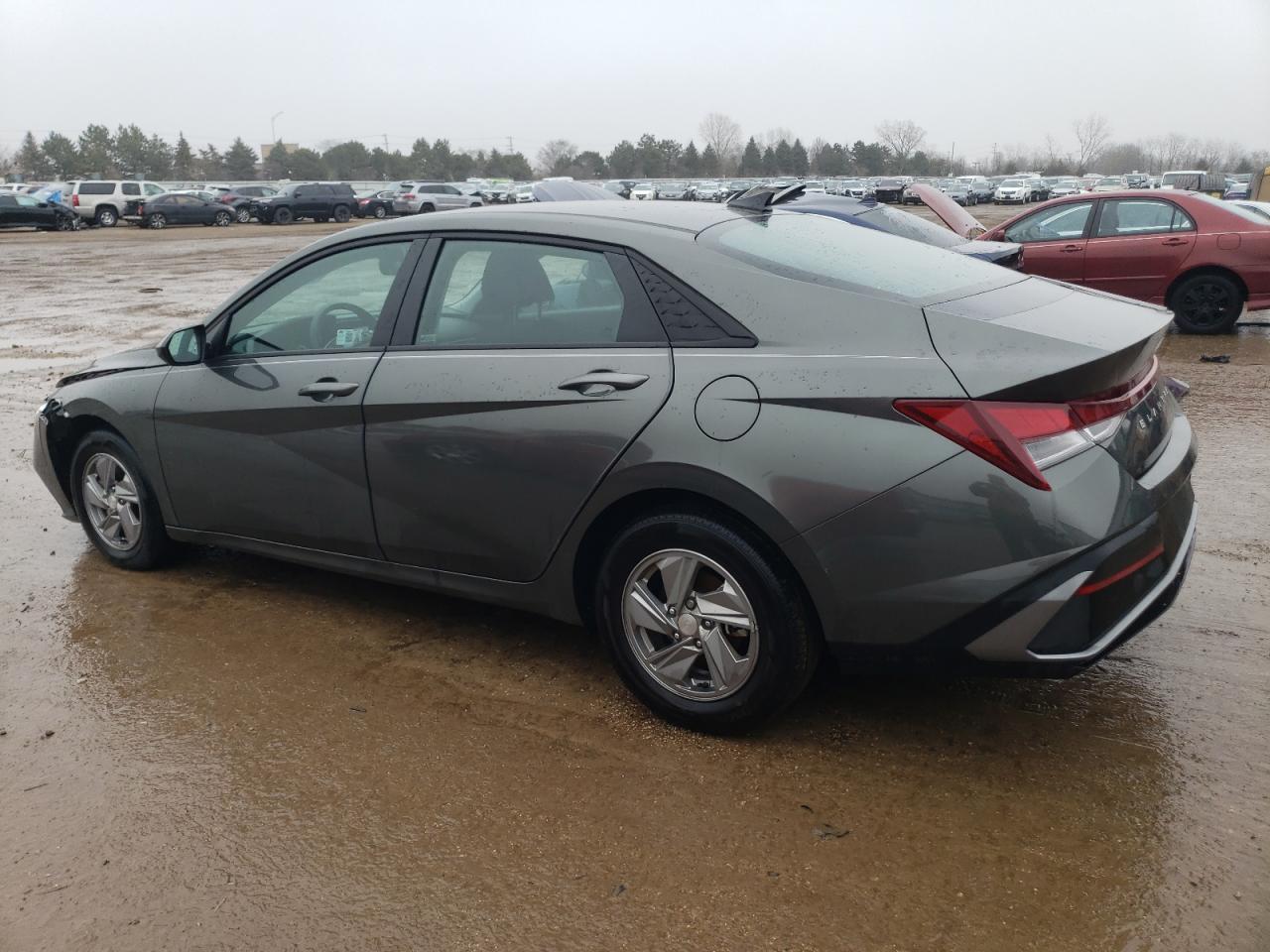 2024 Hyundai Elantra VIN KMHLL4DG0RU747876 Copart auction photo, front end damage thumbnail 2