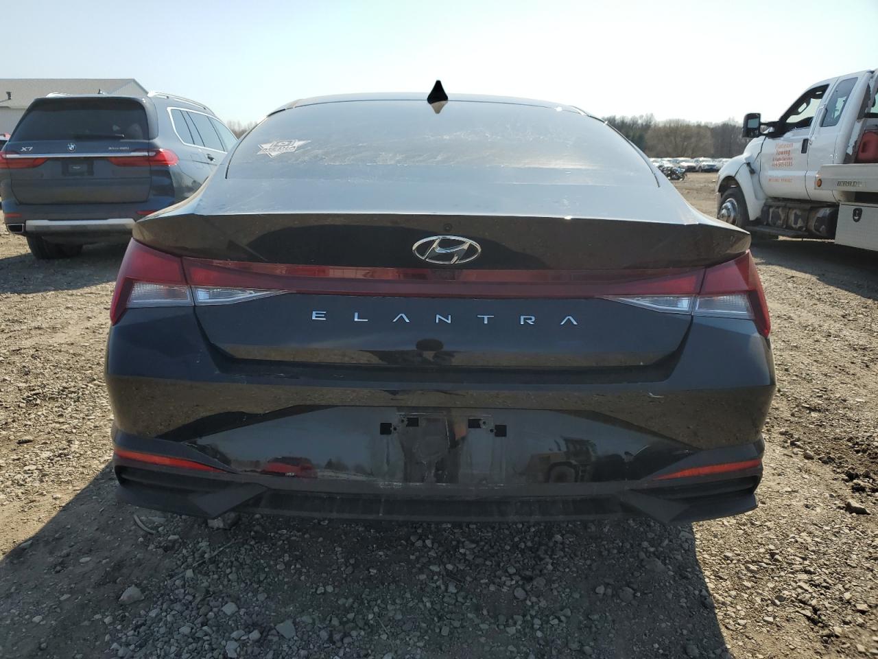 2022 Hyundai Elantra VIN KMHLM4AG1NU363519 Copart auction photo, front end damage thumbnail 6