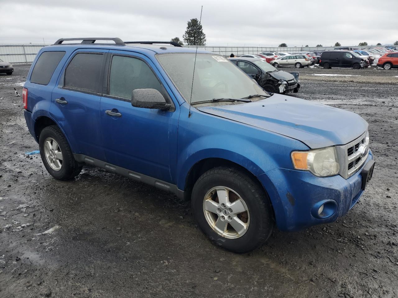 2011 Ford Escape VIN 1FMCU9DG7BKA44674 Copart auction photo, all over damage thumbnail 4