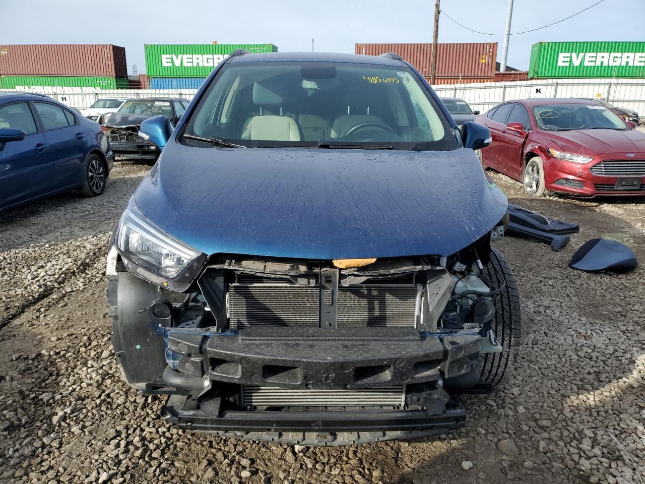2019 Buick Encore VIN KL4CJASB5KB795711 Copart auction photo, front end / rear end damage thumbnail 5