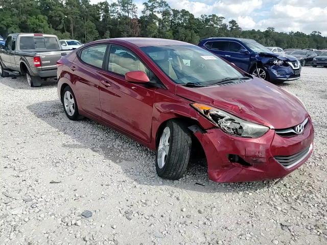 2013 Hyundai Elantra VIN 5NPDH4AE2DH385047 Copart auction photo, side / front end damage thumbnail 13
