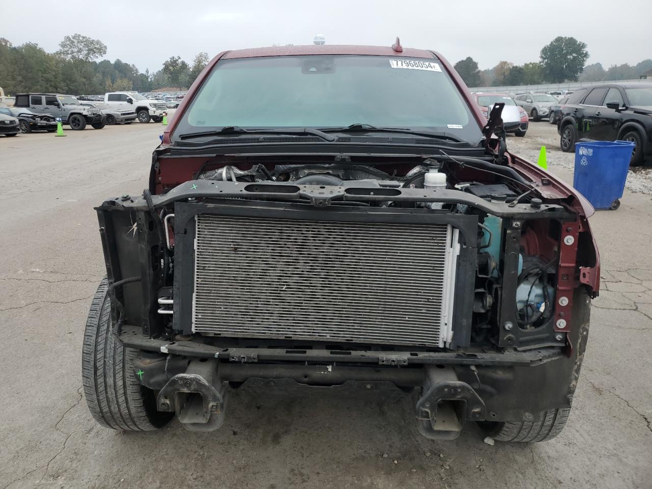 2016 Chevrolet Tahoe VIN 1GNSKCKC1GR219994 Copart auction photo, front end / side damage thumbnail 5
