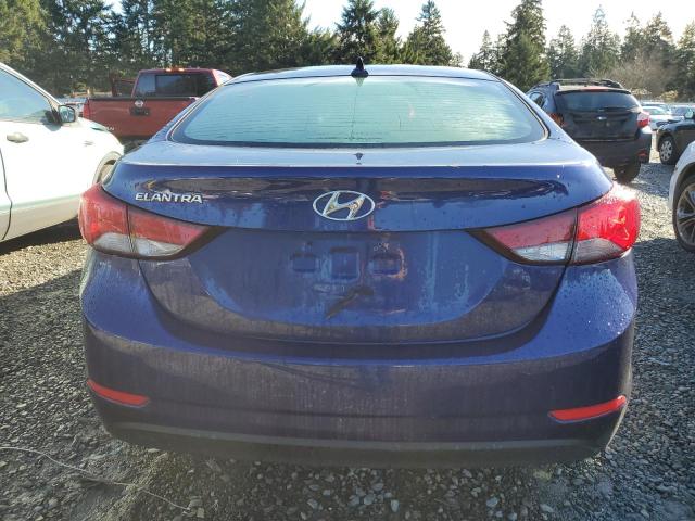 2014 Hyundai Elantra VIN 5NPDH4AE9EH529761 Copart auction photo, all over damage thumbnail 6