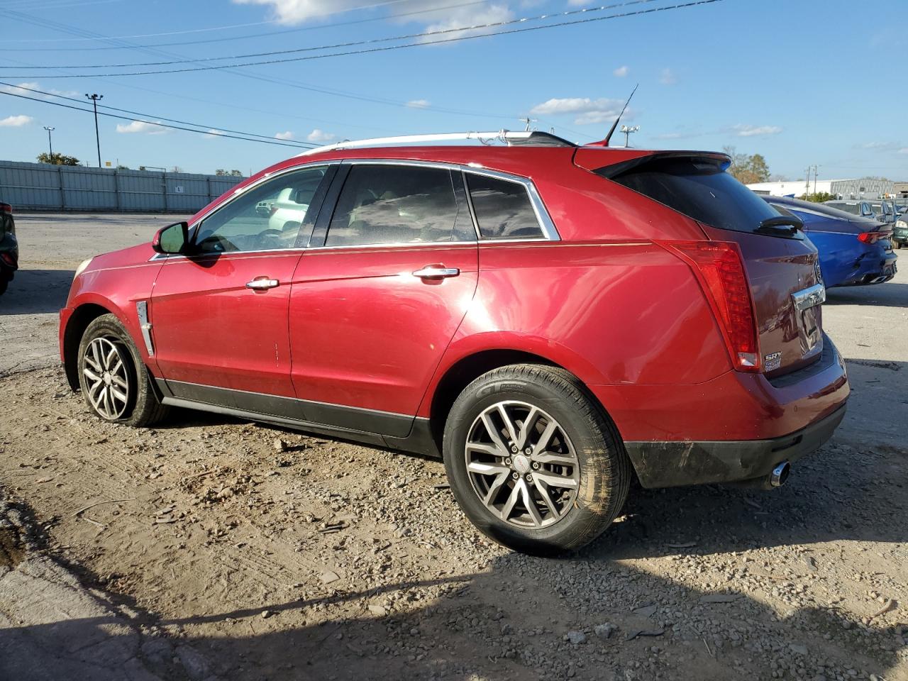2011 Cadillac SRX VIN 3GYFNAEY2BS614747 Copart auction photo, front end damage thumbnail 2