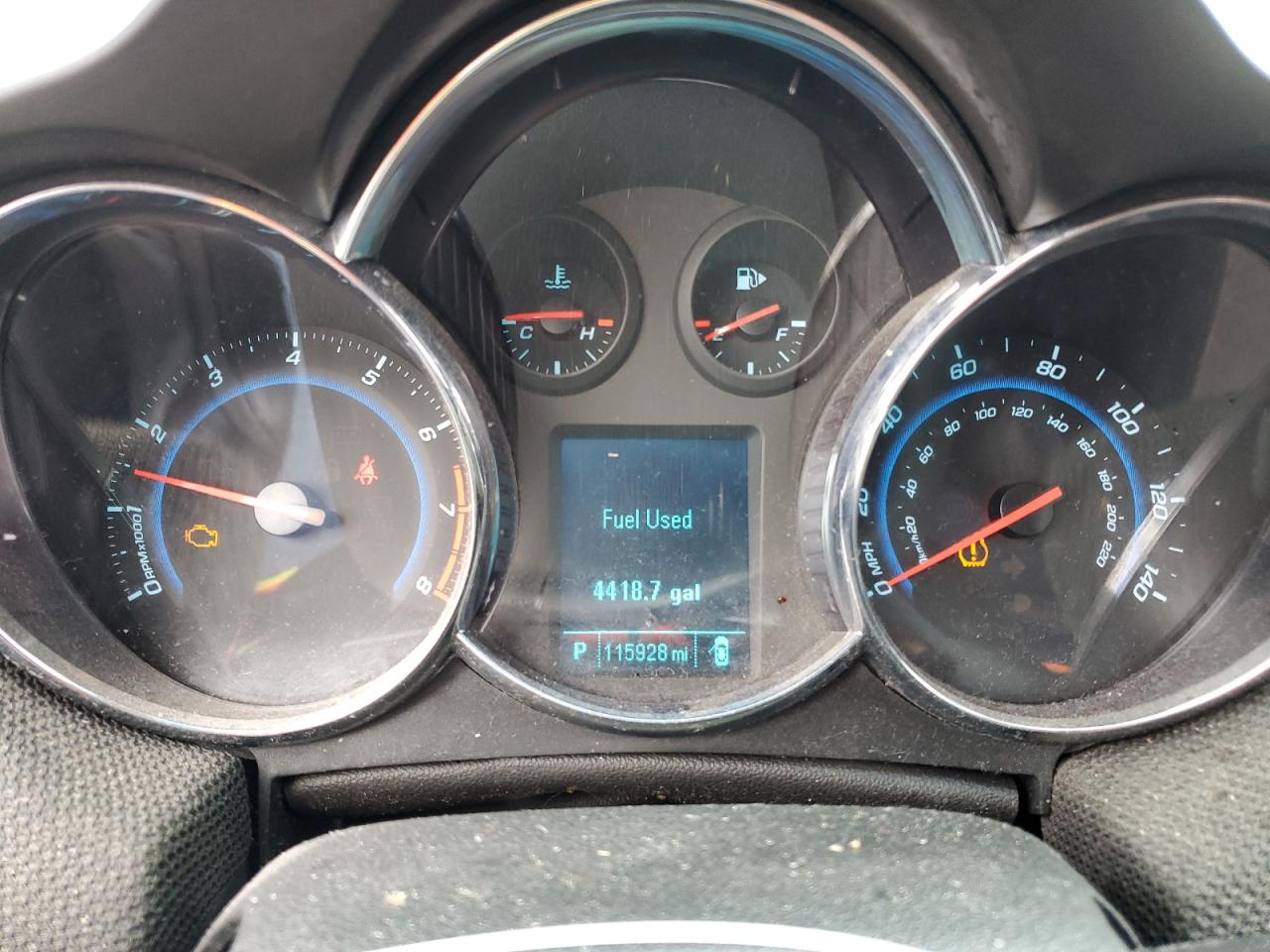 2012 Chevrolet Cruze VIN 1G1PH5SC7C7164099 Copart auction photo, front end damage thumbnail 9