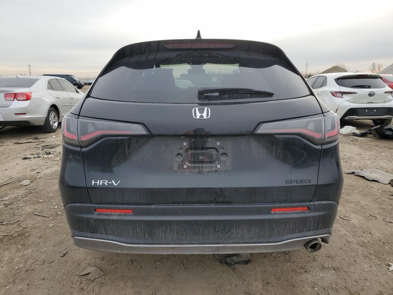 2024 Honda HR-V VIN 3CZRZ2H51RM744848 Copart auction photo, front end damage thumbnail 6