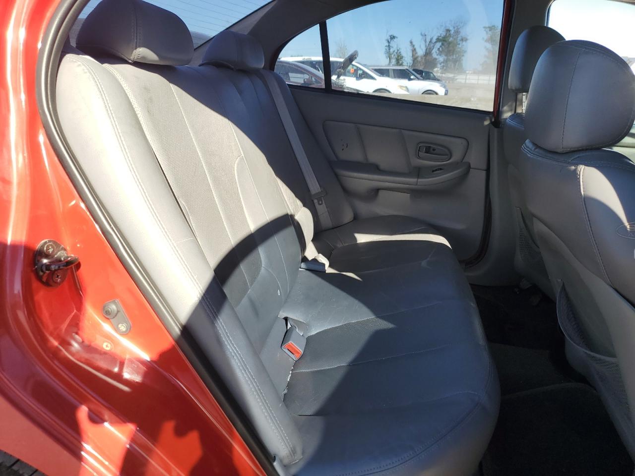 2004 Hyundai Elantra VIN KMHDN46D24U752362 Copart auction photo, all over damage thumbnail 10