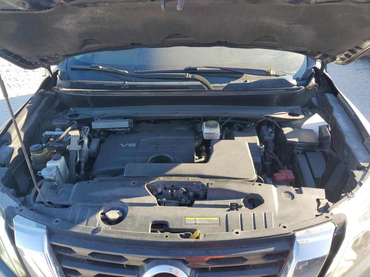 2018 Nissan Pathfinder VIN 5N1DR2MN1JC654106 Copart auction photo, side / minor dent/scratches damage thumbnail 12