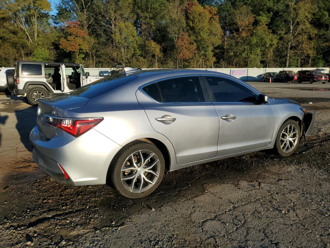 2020 Acura ILX VIN 19UDE2F75LA007495 Copart auction photo, front end damage thumbnail 3