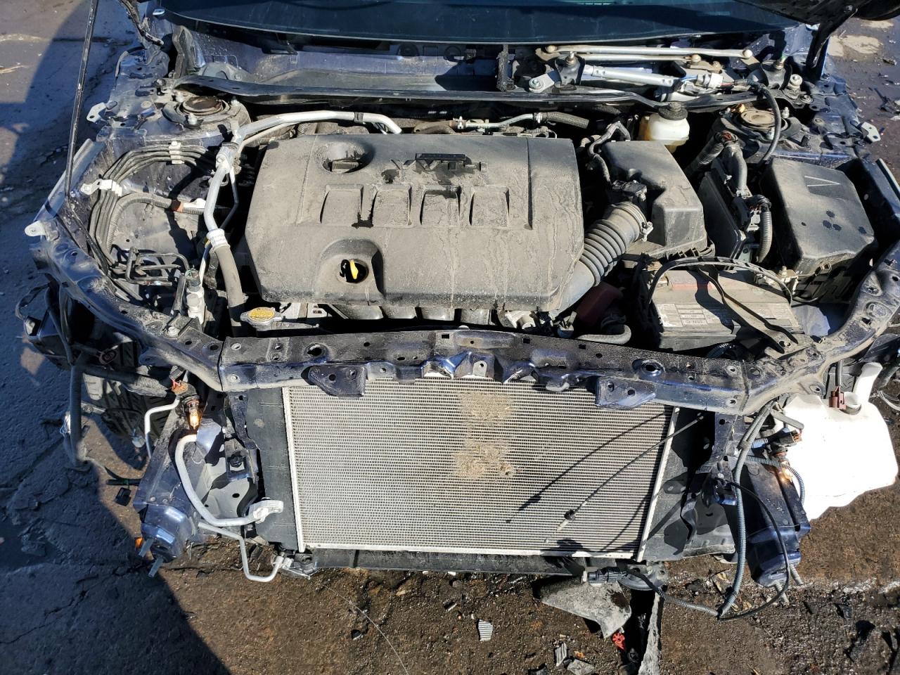 2011 Toyota Corolla VIN JTDBU4EE6B9158253 Copart auction photo, front end / side damage thumbnail 11