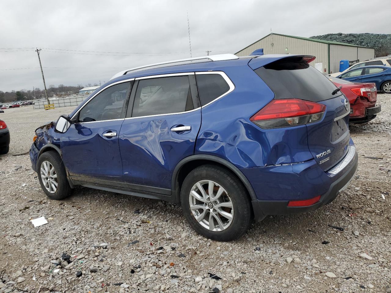 2017 Nissan Rogue VIN KNMAT2MVXHP591714 Copart auction photo, all over damage thumbnail 2