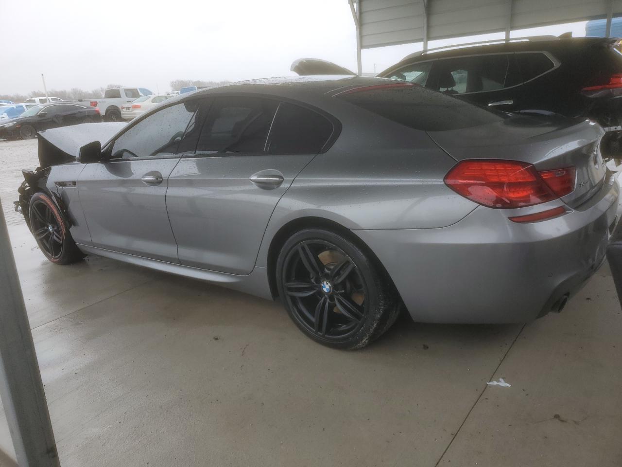 2015 BMW 6er VIN WBA6B8C59FD453171 Copart auction photo, front end damage thumbnail 2