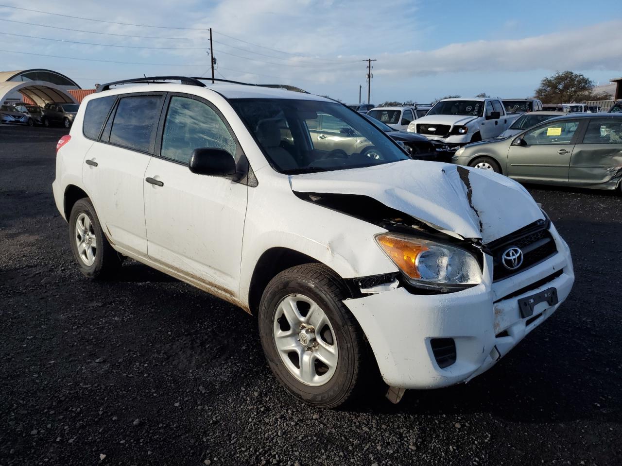 2012 Toyota RAV 4 VIN JTMBF4DV1C5050501 Copart auction photo, front end damage thumbnail 4