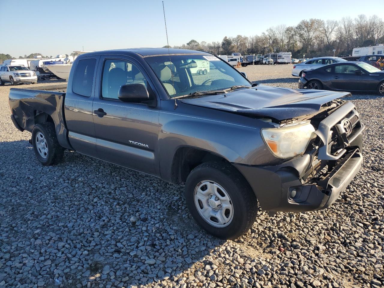 2015 Toyota Tacoma VIN 5TFTX4CN2FX048316 Copart auction photo, all over damage thumbnail 4