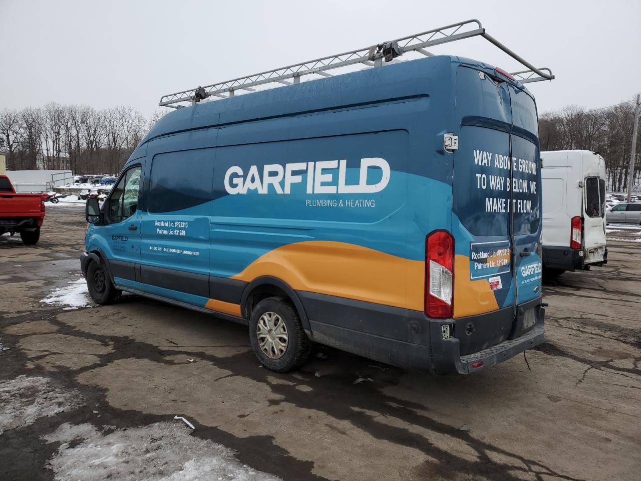 2017 Ford Transit VIN 1FTBW3XG0HKA38632 Copart auction photo, all over damage thumbnail 2