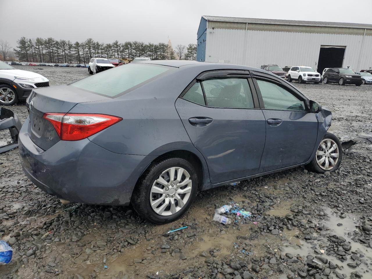 2016 Toyota Corolla VIN 2T1BURHEXGC741712 Copart auction photo, front end / undercarriage damage thumbnail 3