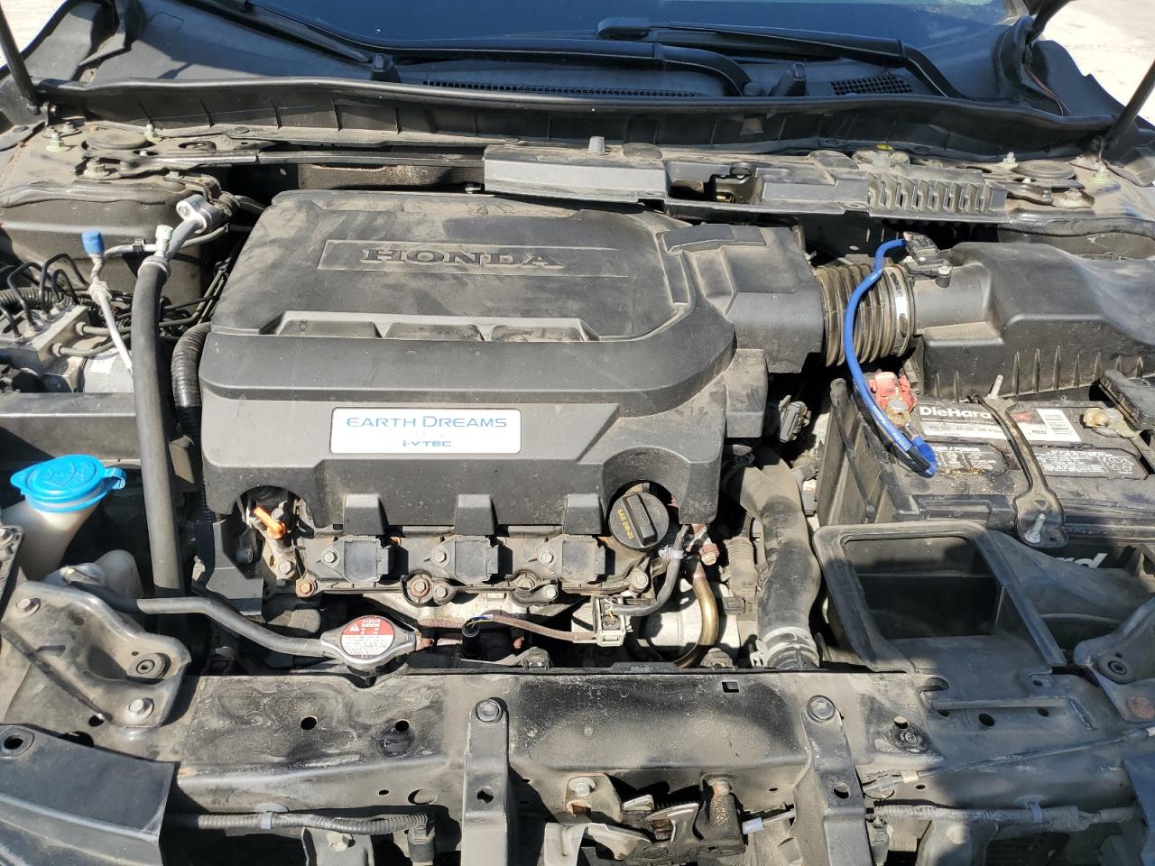2016 Honda Accord VIN 1HGCR3F92GA034179 Copart auction photo, side / front end damage thumbnail 12