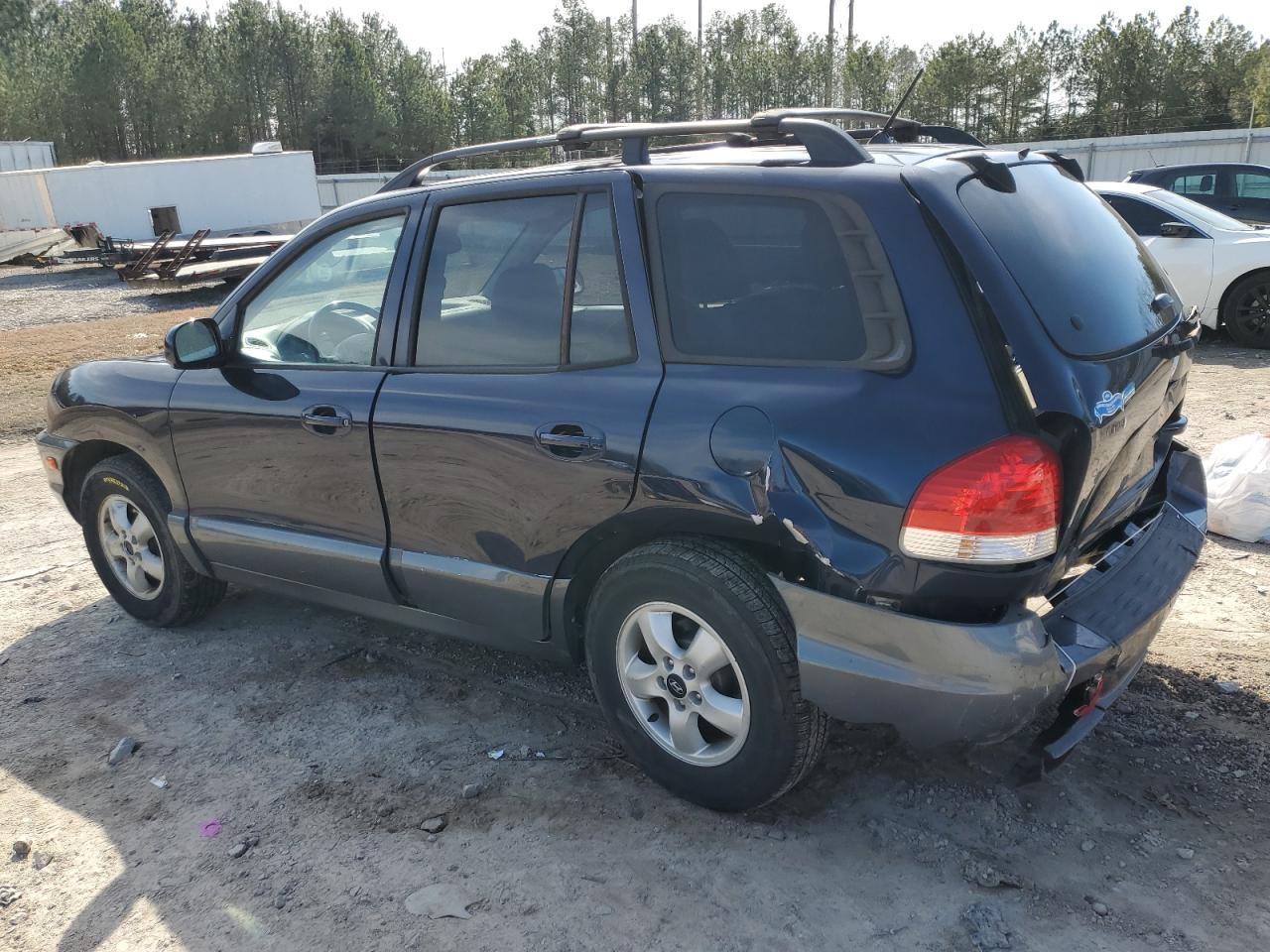 2005 Hyundai Santa Fe VIN KM8SC13D55U952217 Copart auction photo, rear end / undercarriage damage thumbnail 2