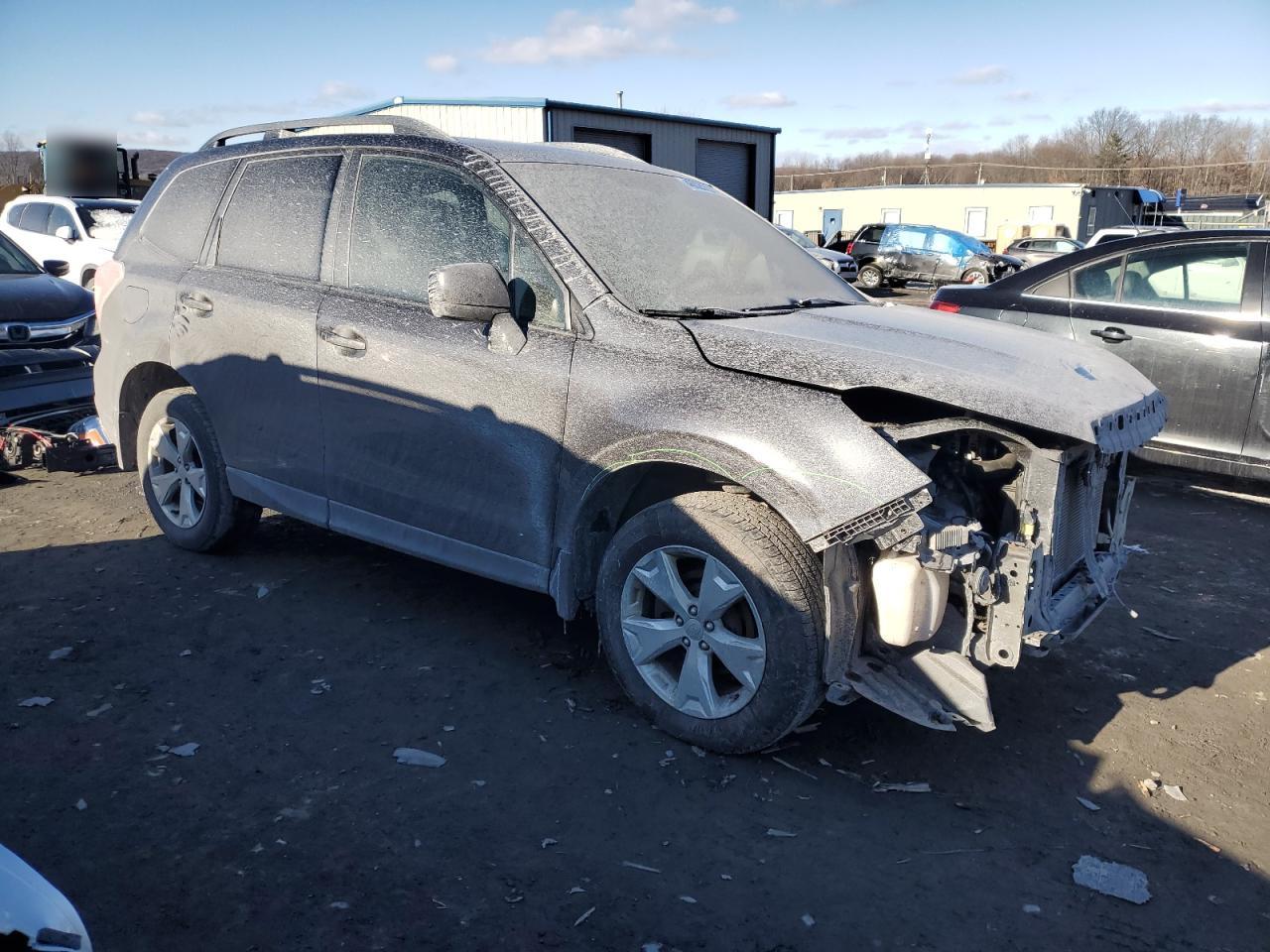 2016 Subaru Forester VIN JF2SJADC5GH529053 Copart auction photo, front end damage thumbnail 4