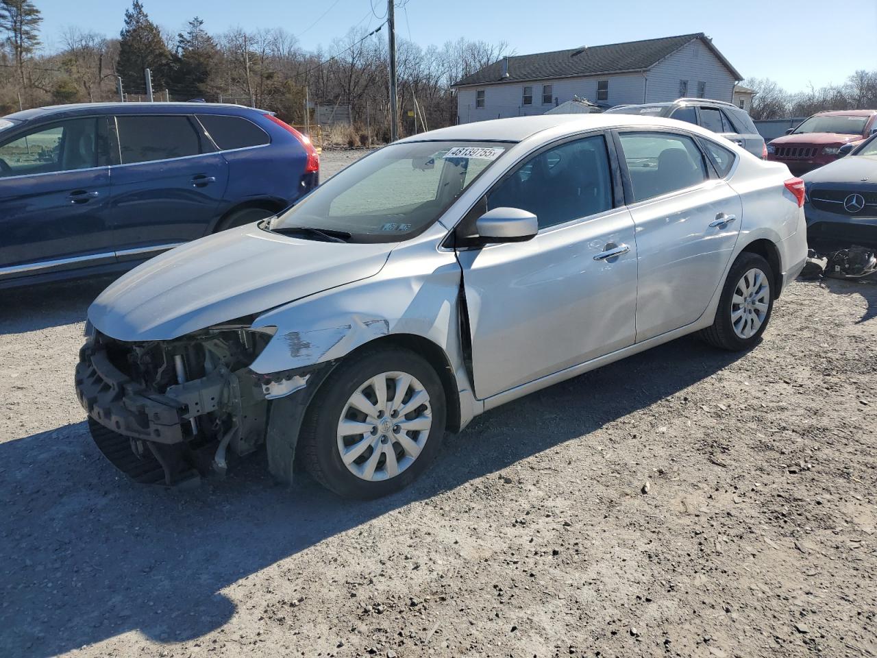 2018 Nissan Sentra VIN 3N1AB7AP9JY343662